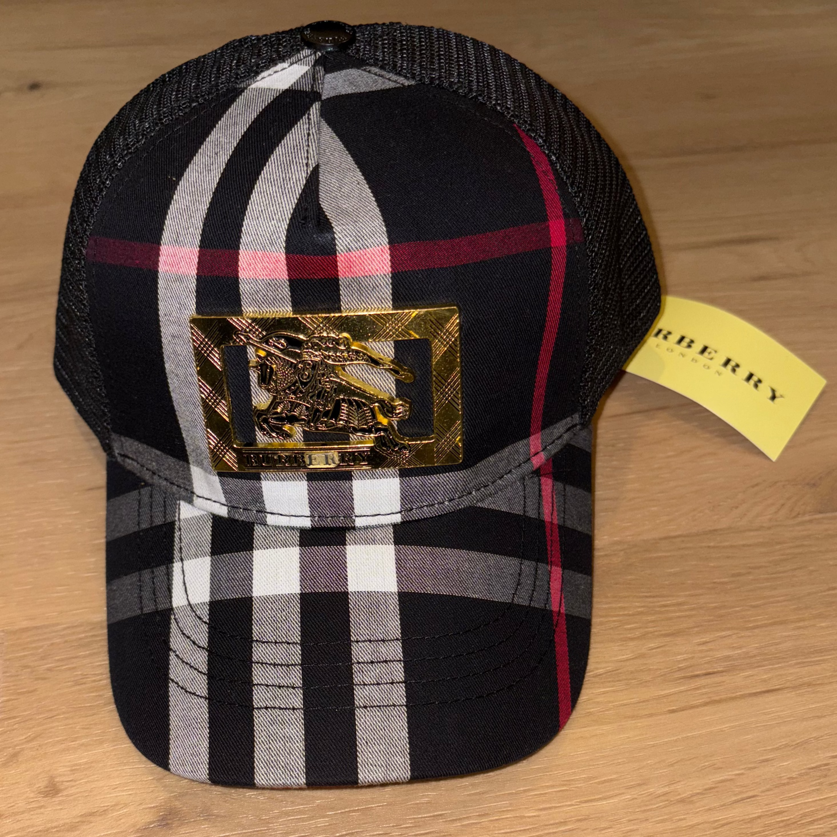 Adjustable Burberry Cap